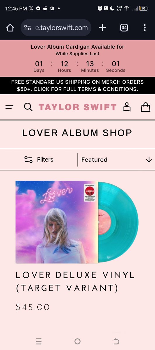 taylorswipe13's tweet photo. It's actually real...
#LoverDeluxe
#TaylorNation
#OnlyAtTarget https://t.co/2jScOC4SsK