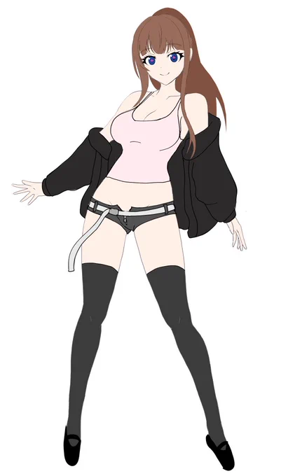 遅れてしまったけど描いたのでペタリ( ゜Д゜)仕事めー #花京院ちえり新衣装予想 