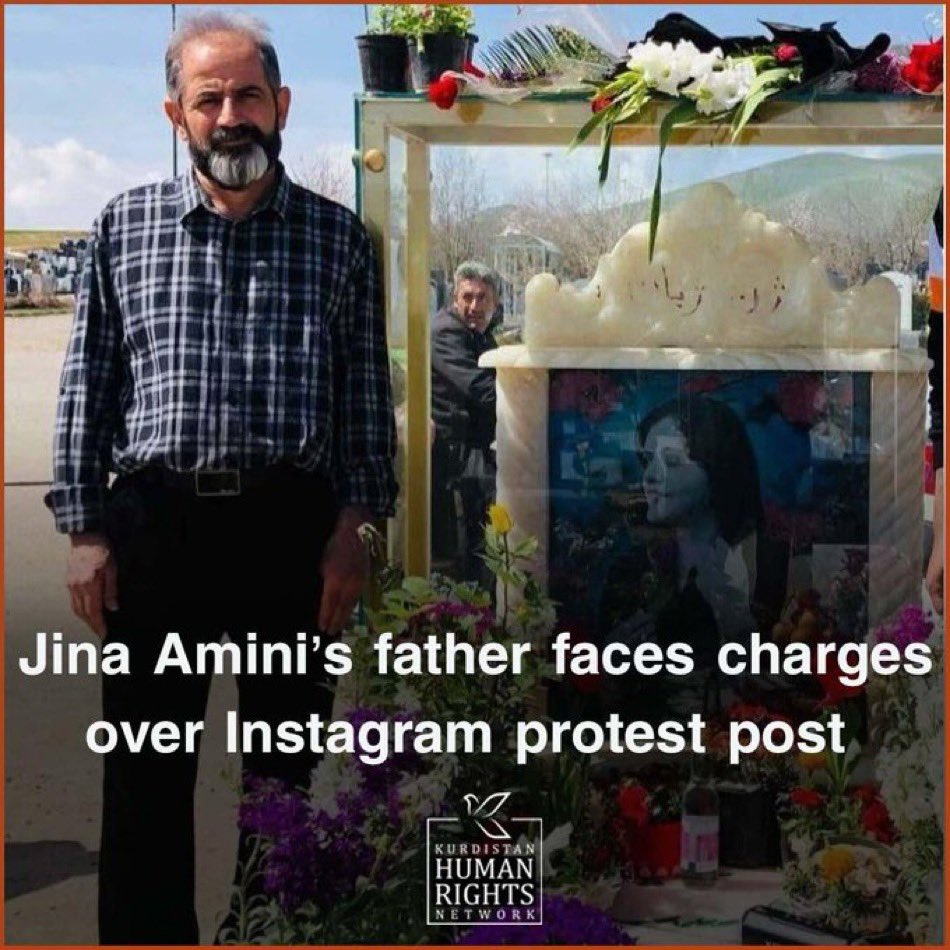 The Islamic Republic will kill your child, then spend all of their time making sure you’re silenced, imprisoned, or dead. 

Jina Mahsa Amini’s murder by the Morality Police sparked the Woman Life Freedom movement. 

Her family has been persecuted ever since.