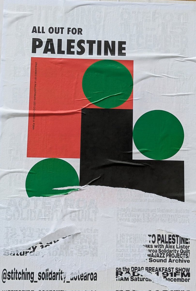 JavedJaved48's tweet photo. In a remote distant land known as Dunedin, #NewZealand people support and go "All Out For #Palestine" - It is high time that #X (@X) and #ElonMusk (@elonmusk) need to initiate the proposed #GazaFundingProject to help the devastated people of #Gaza.
#HumanRights #Palestinians https://t.co/5FTkaZ0tQ1
