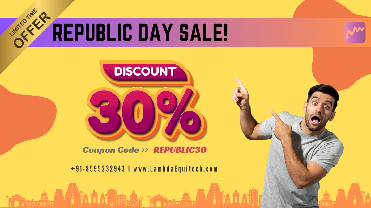 MarketVU_'s tweet image. 🎉 Celebrate Republic Day with Exciting Offer!
#StockMarket #MarketVU #AutomatedAlertSystem #trading #investing