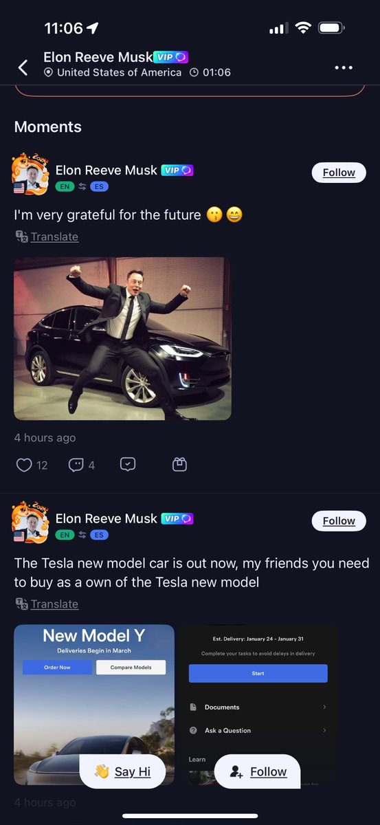 officialeily's tweet image. is @elonmusk on the talkin app to study a new language too? 👀