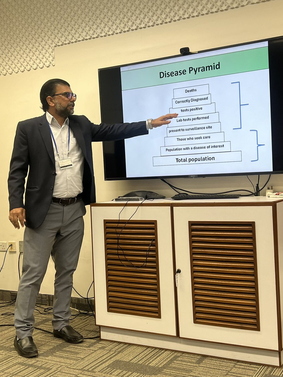 AKU Community Health Sciences (@aku_chs) on Twitter photo <a href="/AKU_CHS/">AKU Community Health Sciences</a> faculty Dr. Tahir Yousafzai presents a fascinating session on ‘Hybrid surveillance to estimate incidence from facility-based studies.’ He highlighted mapping of typhoid cases visiting AKU Global and Kharadar General Hospital—using innovative GIS techniques <a href="/AKU_CHS/">AKU Community Health Sciences</a> faculty Dr. Tahir Yousafzai presents a fascinating session on ‘Hybrid surveillance to estimate incidence from facility-based studies.’ He highlighted mapping of typhoid cases visiting AKU Global and Kharadar General Hospital—using innovative GIS techniques