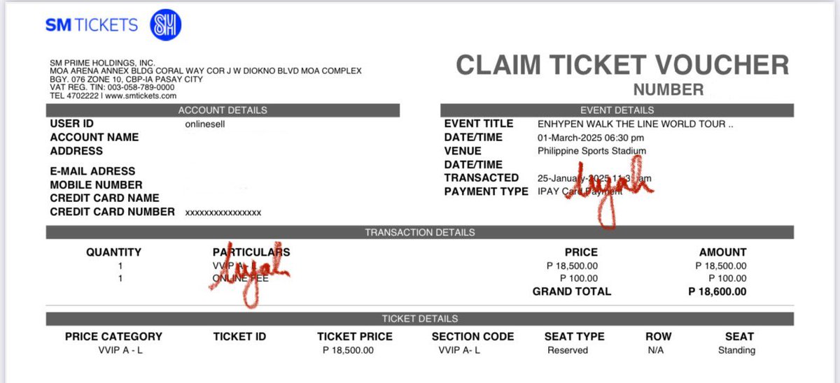 myfavoritewon's tweet photo. wts lfb ph concert

[GENERAL SALE] enhypen walk the line in bulacan VVIP A - L

11:3X
12:1X 

meet up: sm dasma/sm moa
rfs: extra tickets, miscommunicated w my friend 🥲 https://t.co/0cjj7x4EEW