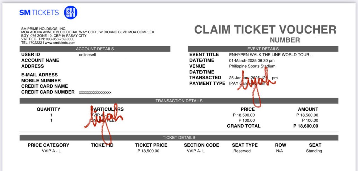 myfavoritewon's tweet photo. wts lfb ph concert

[GENERAL SALE] enhypen walk the line in bulacan VVIP A - L

11:3X
12:1X 

meet up: sm dasma/sm moa
rfs: extra tickets, miscommunicated w my friend 🥲 https://t.co/0cjj7x4EEW