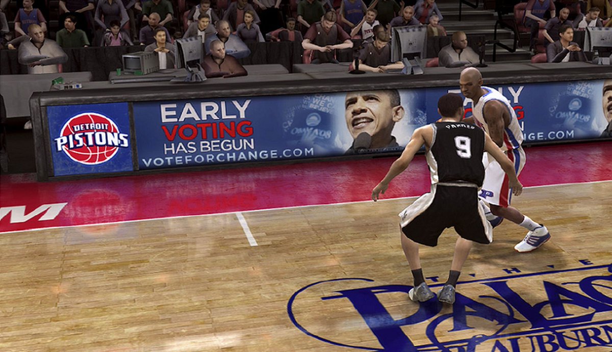 BlindIndex's tweet image. during the 2008 presidential election, Barack Obama became the first presidential candidate to buy virtual ad space in video games

his campaign purchased virtual ad space in 18 Xbox Live games including Guitar Hero 3, Burnout: Paradise, NASCAR 09, NBA Live 08, and NFL Tour. The…