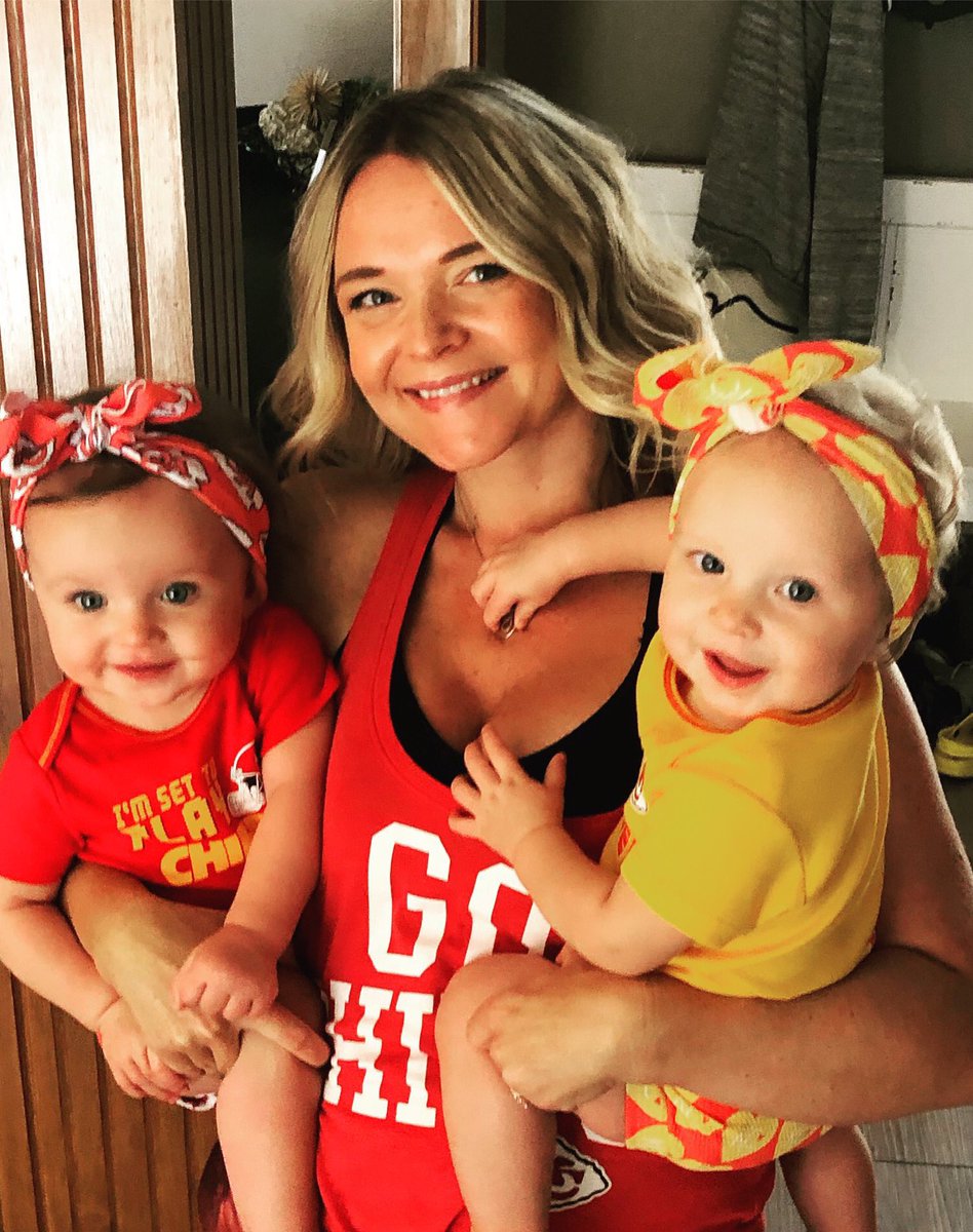 GGinKC's tweet image. The three of us are ready for a #ChiefsKingdom #threepeat