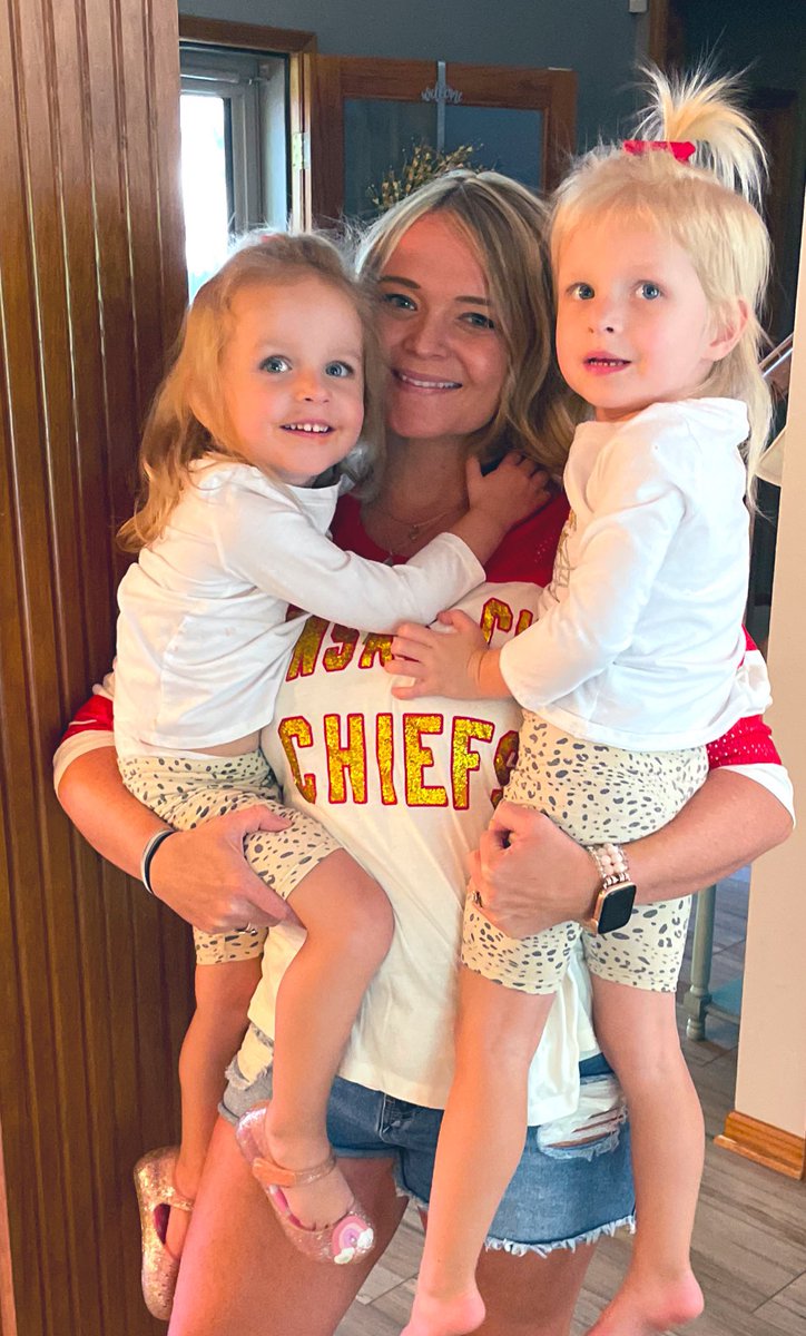 GGinKC's tweet image. The three of us are ready for a #ChiefsKingdom #threepeat