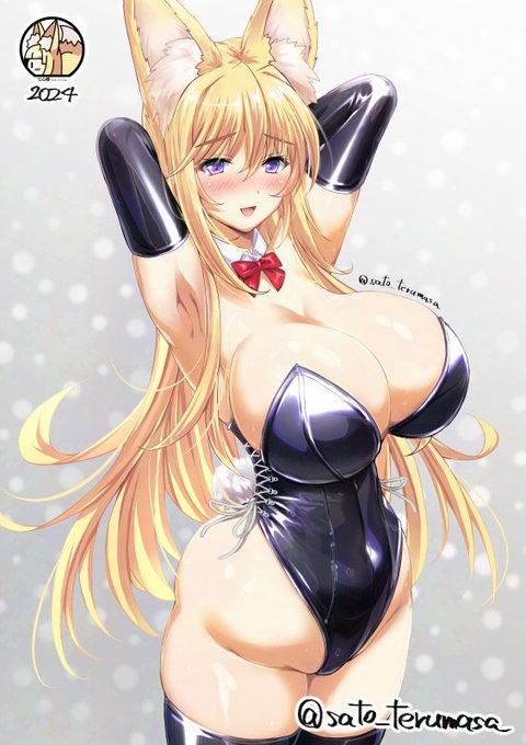 バニーガールすがたのアカネさん 