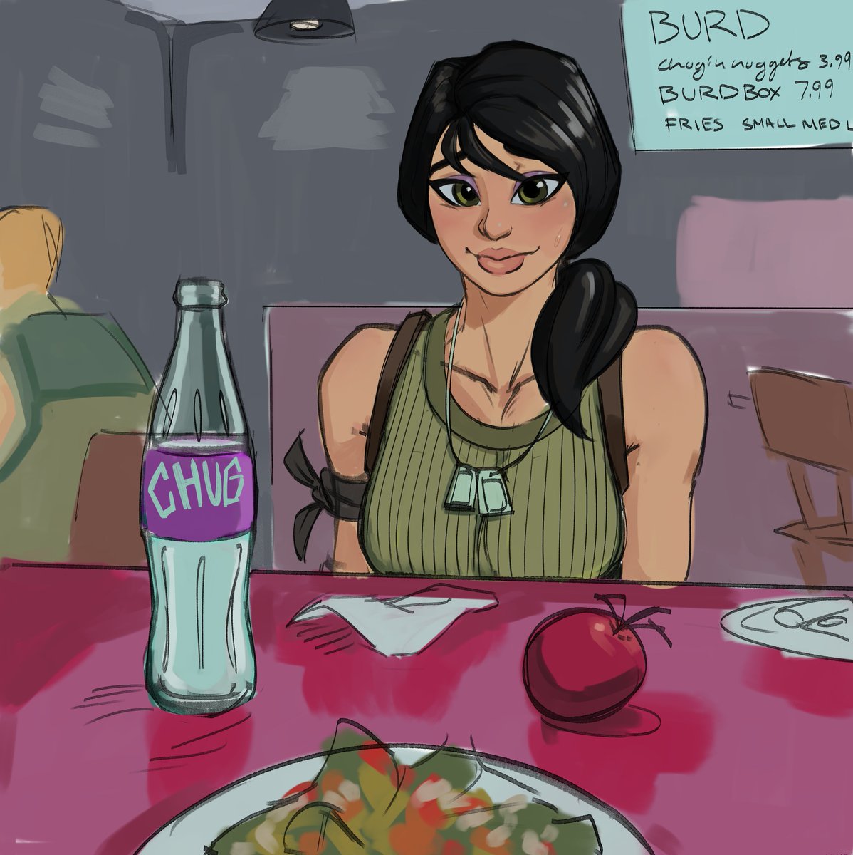 makof4ce's tweet image. on a fortnite date little nervous