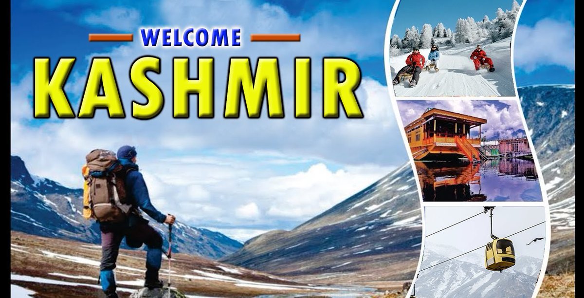 T437362T's tweet photo. Pack your bags and brace yourselves for a breathtaking adventure amidst the towering mountains &amp; scenic surroundings. #NationalTourismDay #Kashmir #KashmirTourism #JKTourism https://t.co/1dfnu5jZBh