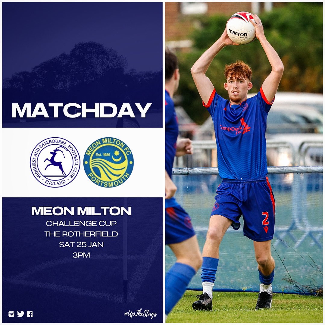 midhurstfcdev's tweet photo. Meon Milton (H) 💙🦌

#UpTheStags #MidhurstFC https://t.co/Ujcmz82EA9
