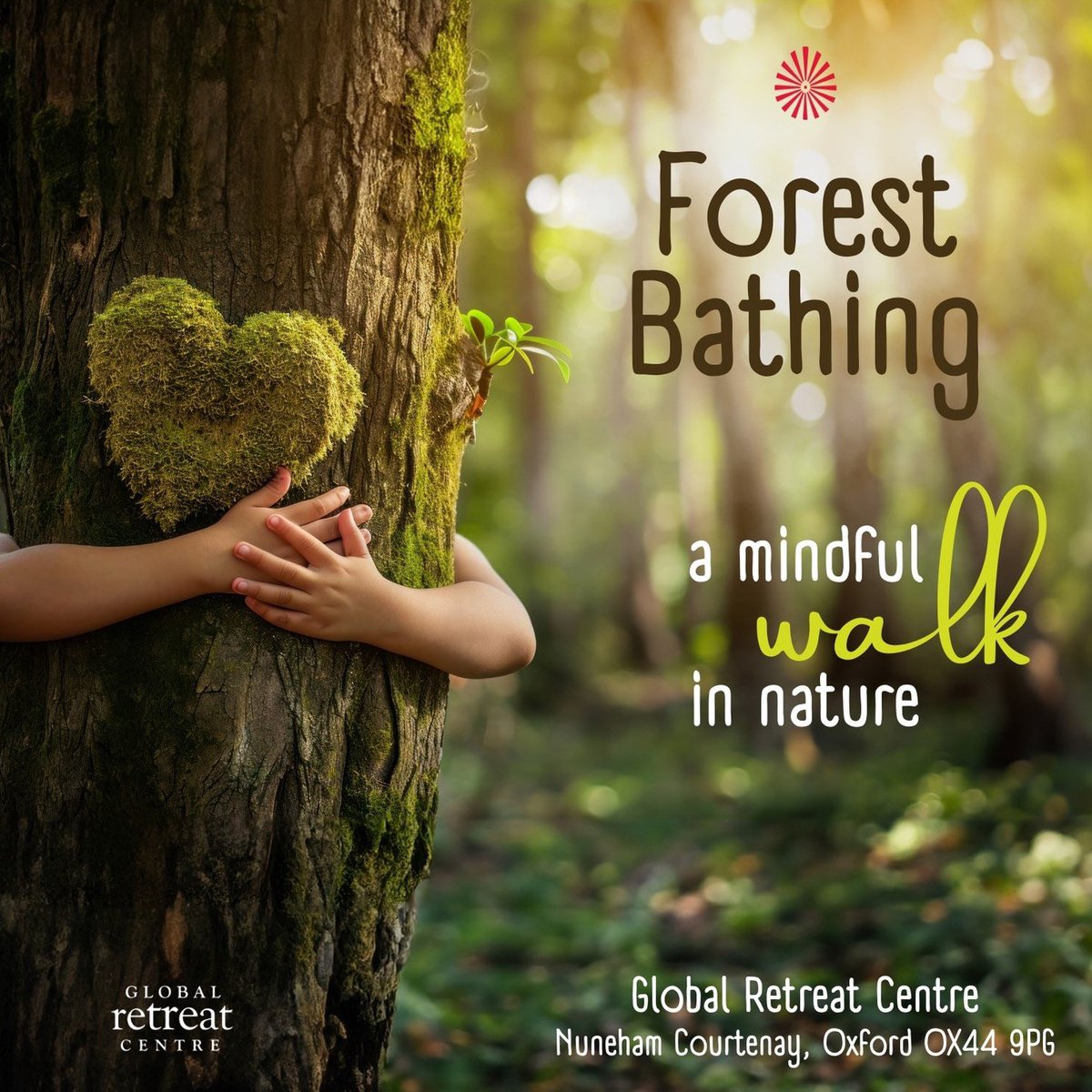 FOREST BATHING

Sun 26 Jan, 2-3pm, <a href="/grcoxford/">GlobalRetreat Centre</a> Nuneham Courtney, Oxford OX44 9PG. 

Join us for Forest Bathing, a slow, mindful walk in nature w You immerse yourself in the environment. Followed by herbal tea. 

Info &amp; booking: globalretreatcentre.org/ems-events-ses…

#FreeEvent 
#lifestyle