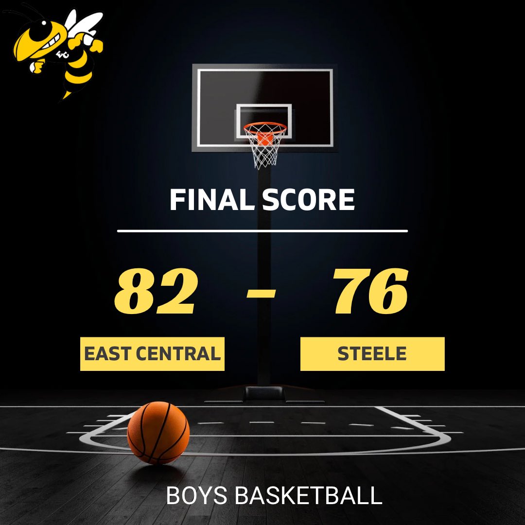 ECHS Hornet Athletics (@_ecathletics) on Twitter photo Your Hornets just beat Steele, the No. 7 ranked team in the State 82-76!
We were led by Chris Garcia 22pts, Jamel Wolford 21pts & Zahir Williams 19pts, 23reb #Business
<a href="/ECISDtweets/">East Central ISD</a> <a href="/_ECAthletics/">ECHS Hornet Athletics</a> <a href="/ArriolaSuzette/">Suzette Arriola</a> <a href="/joehubb74/">Coach Hubb</a> <a href="/maggiwelham/">Coach Welham</a> Your Hornets just beat Steele, the No. 7 ranked team in the State 82-76!
We were led by Chris Garcia 22pts, Jamel Wolford 21pts & Zahir Williams 19pts, 23reb #Business
<a href="/ECISDtweets/">East Central ISD</a> <a href="/_ECAthletics/">ECHS Hornet Athletics</a> <a href="/ArriolaSuzette/">Suzette Arriola</a> <a href="/joehubb74/">Coach Hubb</a> <a href="/maggiwelham/">Coach Welham</a>