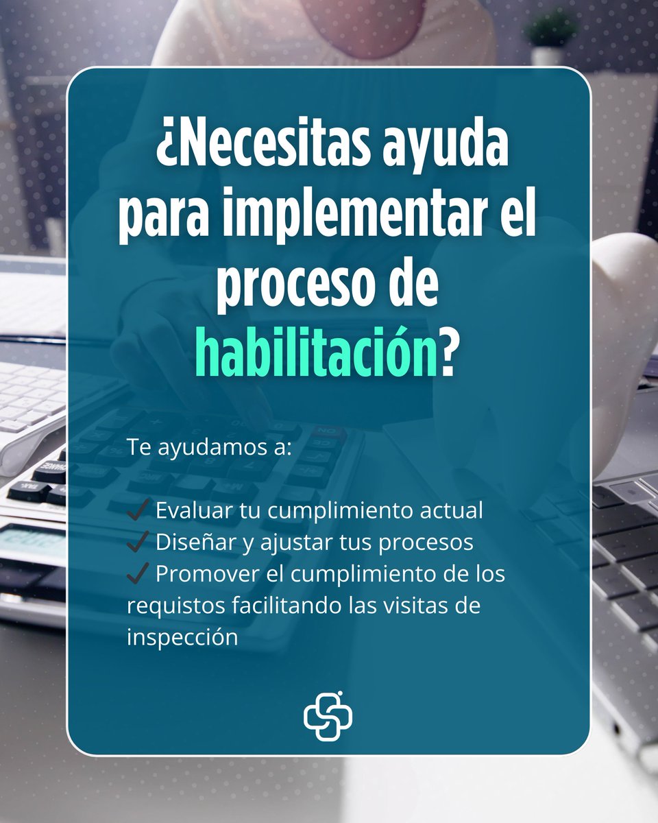 GESTIONESSALUD's tweet photo. ✨ Cumplir con la #HabilitaciónEnSalud garantiza:
✔️ Cumplimiento legal
✔️ Mayor credibilidad
✔️ Eficiencia operativa
✔️ Competitividad
✔️ Acceso a redes de atención
💡 Te ayudamos a implementarla y facilitar inspecciones. https://t.co/bOZiHaYpDw 

 #SomosGESA #CalidadYSeguridad https://t.co/MUVrdlUTtN