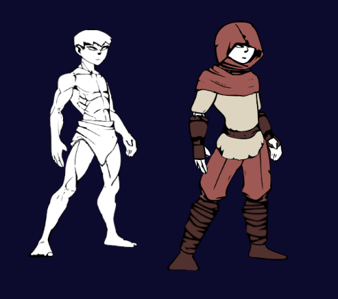 emotional_realm's tweet image. 🛠️ Almost done with the design for #TurnBasedCombat! Just need to tweak the grips so weapons look natural when held, not just overlapping.

Making steady progress! 🚀

#SoloDev #RPG #CharacterDesign 🎨