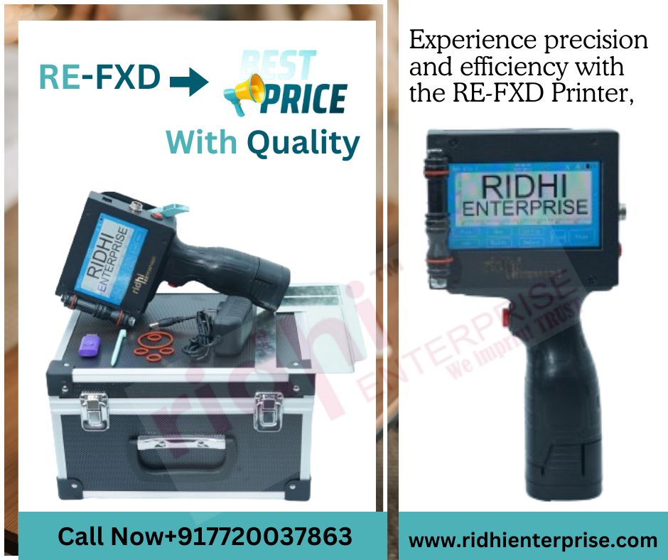RidhiWe56792's tweet image. For Further Information Contact at
077200 37863
For Email: salesridhienterprise@gmail.com
.
.
#REBENTSAIB35
#BatchCodingSolutions
#IndustrialPrinting
#Precisionprinting
#weimprinttrust
#ridhienterprise
#fastdryink
#inkjetprinter
#mrpprinting