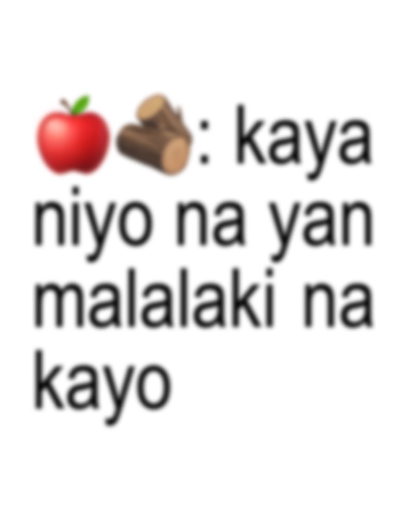 alam niyo 🍎🪵 kung nagppromote lang kayo ng maayos baka mas maingay tayo ngayon eh hahaha