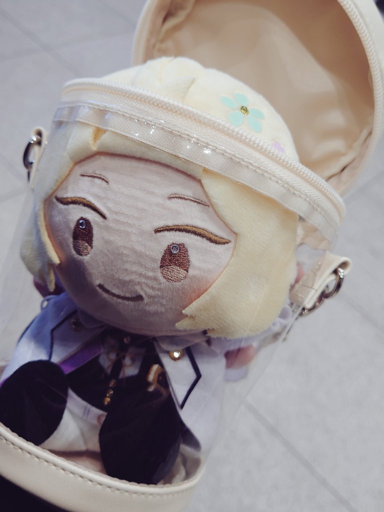 本丸博にて(※偶然の賜物) 
←自分で歩くと言って聞かないわんぱく兄者

無理やり捕獲されて分かりやすく拗ねるわんぱく兄者→