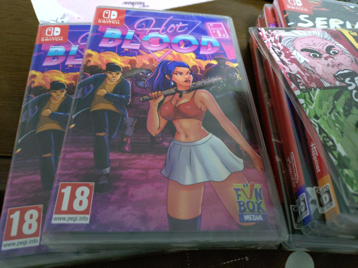 OYAZI_GAME's tweet photo. すんごい面白そうな
Switchソフト

デッドライジングを
引き合いにだしては申し訳ないですが、チープさが素敵なローポリゴン
ゾンビアクションゲーム

ポロリもあるよ♥
#HOTBLOOD
#FUNBOXMEDIA https://t.co/Vi2wXaIwaQ