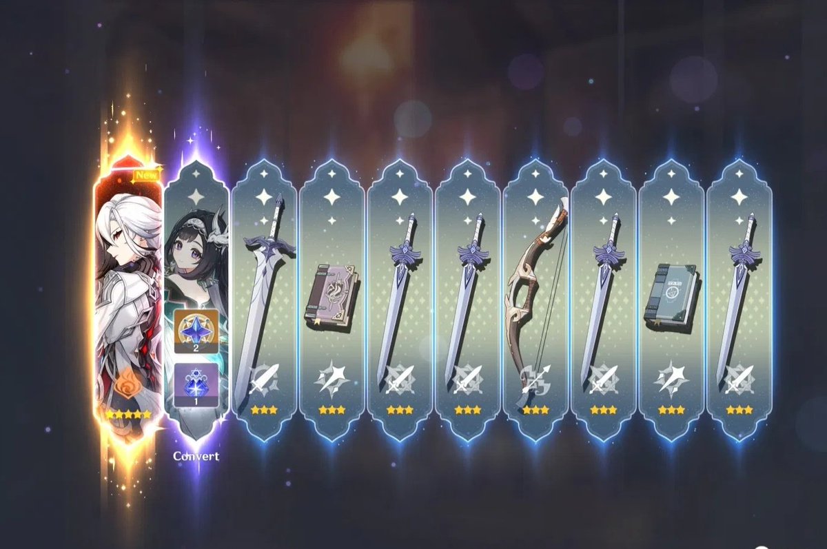 ori0n_nebula's tweet photo. ONE HELL OF A MEGA PULL WHEN I HAD LESS THAN 2K PRIMOS!!!
Father blessed me by coming home along with Madam Lan.
Achievement: 15 5-star characters in two and half years of gameplay ๐ฅฒ https://t.co/SWQe5vZN2b