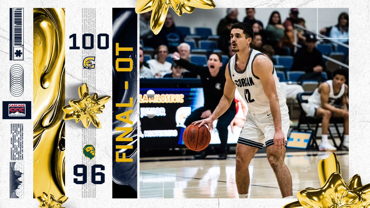 CorbanAthletics's tweet photo. 𝙇𝙞𝙤𝙣 𝙏𝙖𝙢𝙚𝙧𝙨 🦁

Senior guard RJ Veliz was 6-for-6 on free throws down the stretch of tonight’s overtime matchup at Multnomah to finish with 20 points and clinch a season sweep of the Lions for Corban Men’s Basketball! 🏀⚔️

#WeAreCorban https://t.co/xbLiS05E5o