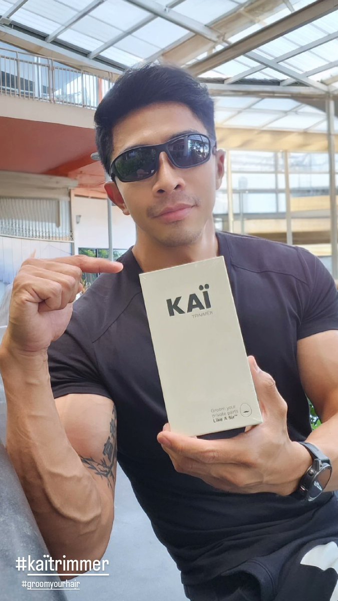My favorite Trimmer 🤫💪🏻

#kaitrimmer 
#groomyourhair