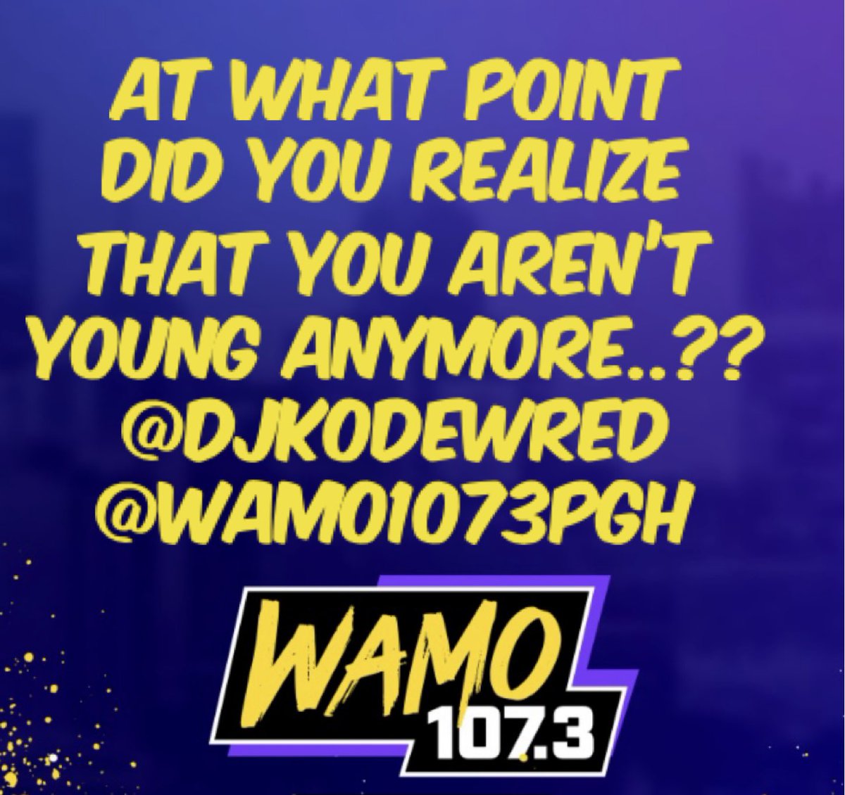 DJKODEWRED's tweet photo. Question Of The Weekend 🔥
It’s Wred On The Weekend from 10am-2pm Saturdays and 2pm-6pm Sundays!! Download the @Audacy app OR https://t.co/35cjbePHO6 https://t.co/bypONqrP5x