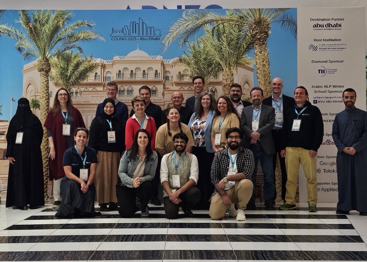 ArtemShelmanov's tweet image. #COLING2025 is over, it was incredible! It was an pleasure and honor to be part of the the great COLING organizational team. A massive shoutout to all our volunteers who made this event possible. Finally, a huge thanks to all participants, I hope you had a fantastic time!