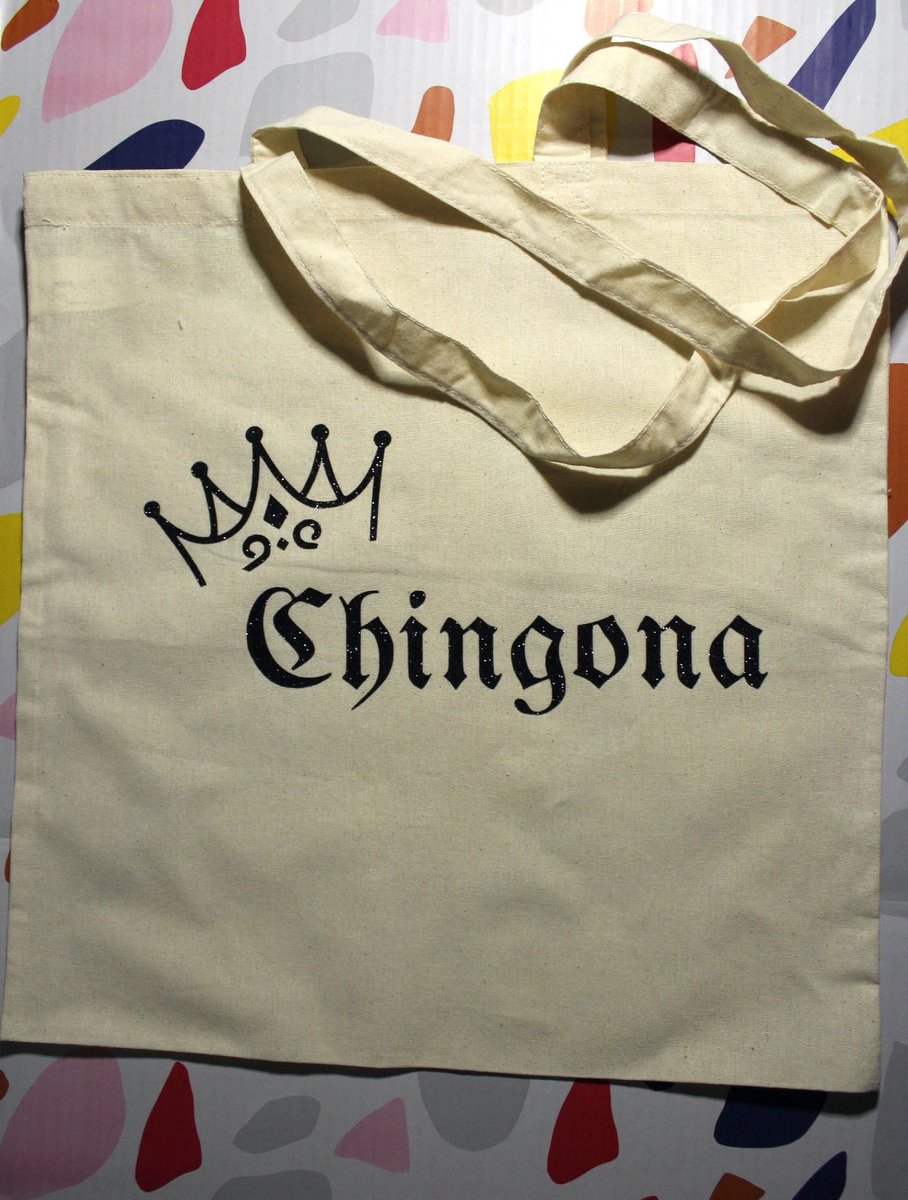 Go ahead Chingona 👑✨

buttercupandroseco.etsy.com/listing/121583…