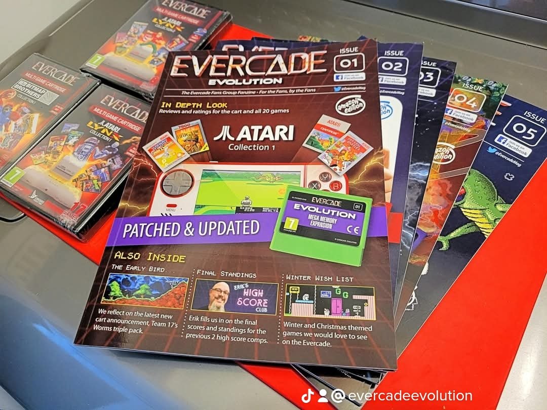 #Evercade Evolution Magazine Issue 6 is coming, and it has game :)

#Evercaderetro #retrogaming #videogames #gamingmagazine #writer #blogger Evercade Evolution:  amzn.eu/d/3MzQ0jm 

#evercaderetro #Arcade #arcadegames
#sega #nintendo #zxspectrum  #c64 #neogeo  #psvita