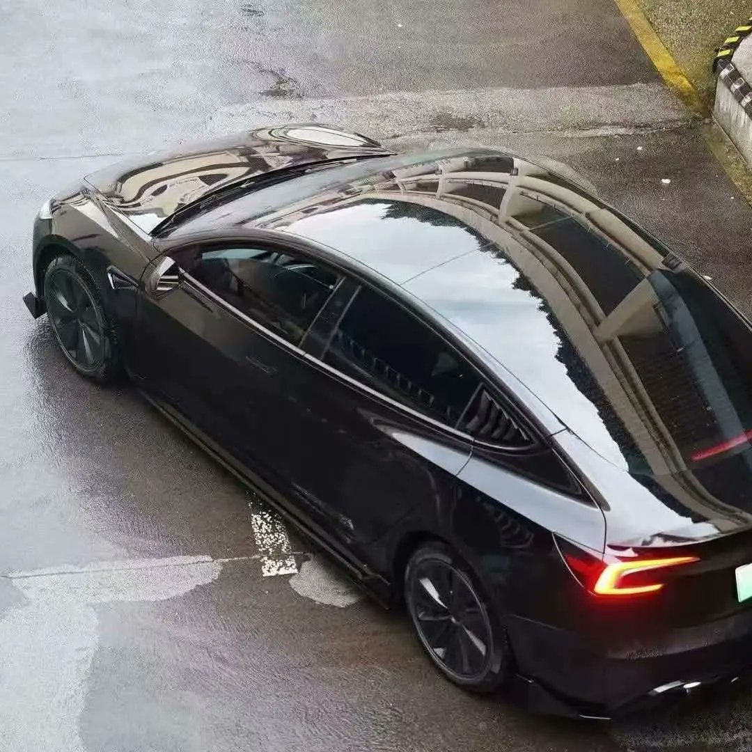 jsBSH_Catherine's tweet photo. 2023+ Tesla Model3 Turbo Style AeroKit
Matte Black/Gloss black/Carbon Look
​
​​#tesla #model3 #bodykit #aerokit
​
​Contact 👇👇👇
Phone number／WeChat/WhatsApp: 
+86 18018275885
E-mail:jsbsh_yw003@163.com
https://t.co/cHlCCU1pq8 https://t.co/qEAUoFS8IH