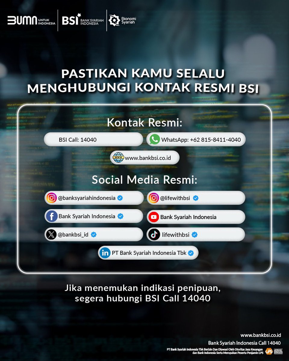 Bank Syariah Indonesia tweet media