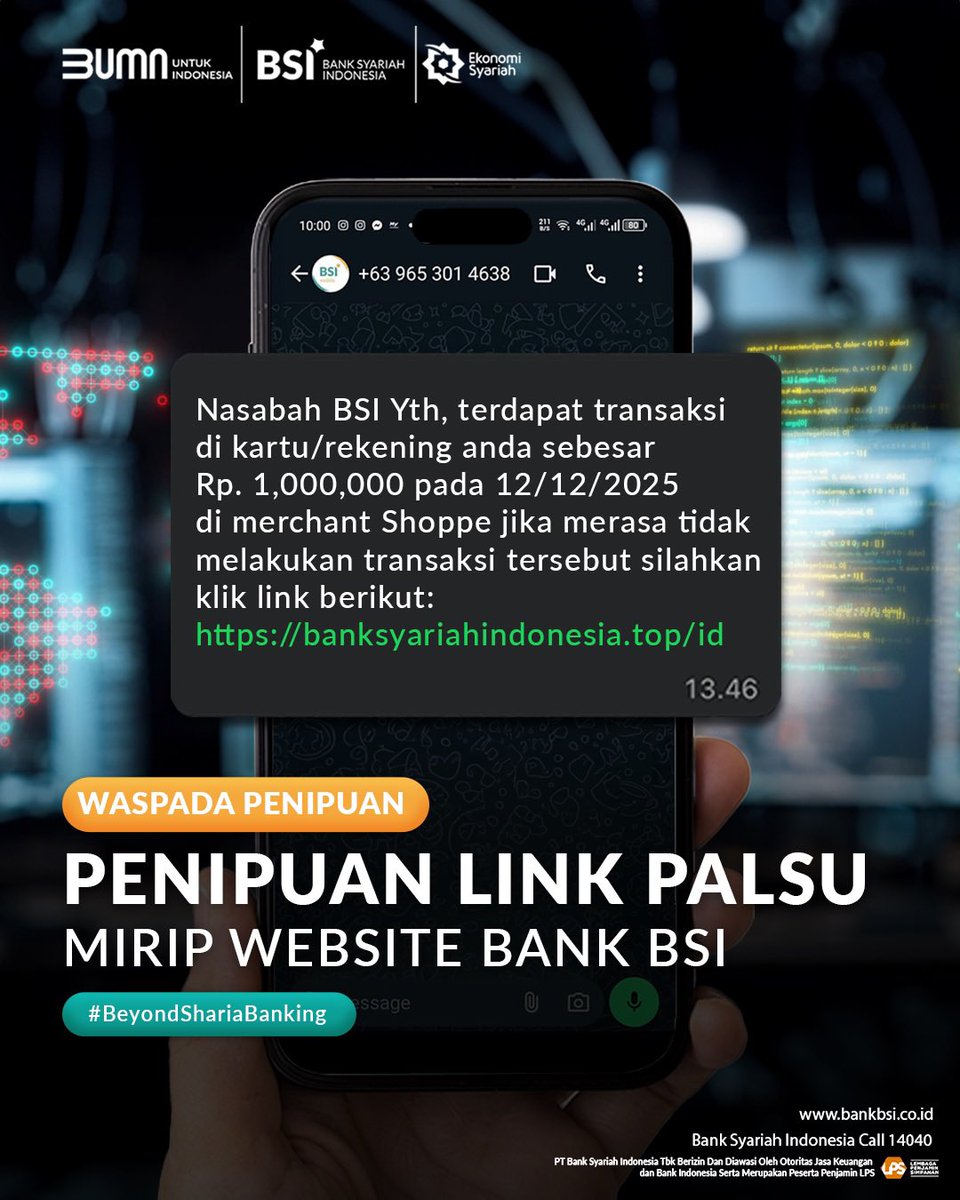 Bank Syariah Indonesia tweet media