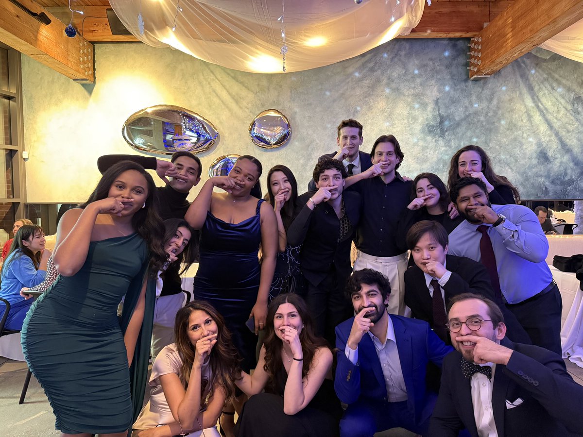 OslerResidency's tweet photo. GREAT week in the Osler residency! #FirmofGiantsSAR @CodyCalhounMD ‘s financial literacy curriculum, a fantastic winter party, much learning on #FirmofChoice ACS rounds with @SEHvida on ascites, &amp; an Osler Grand Rounds to remember 👁️ syphilis with @michellekyork &amp; #irenakuzma! https://t.co/B4pl3iZFVx