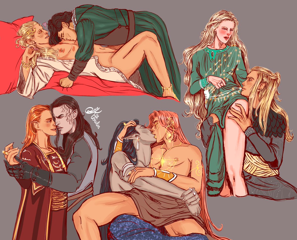 KithKerulin's tweet photo. Muito amoroso nosso Senhor do Escuro 🎀
(quase tds são inspirados em #RingsOfPower, fora #Melkor e #Mairon que fiz do jeito que eu quis)
🔥👁️🔥💍
#Sauron #Annatar #Celebrimbor #Galadriel #Adar #silvergifting #haladriel #annatariel #saurondriel #saudar #maidar #angbang https://t.co/wVT0rU2eqX