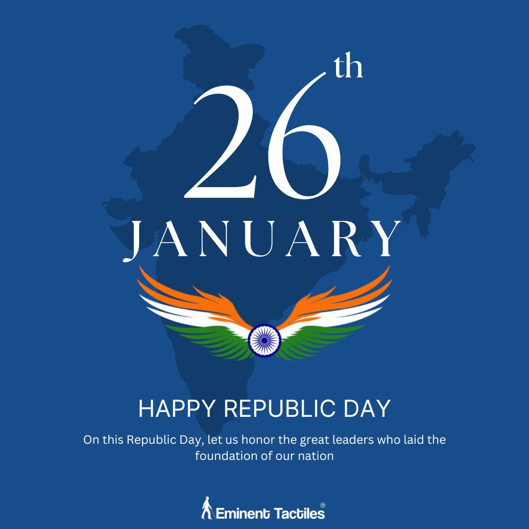 eminenttactiles's tweet photo. 🇮🇳On this Republic Day, we salute the visionaries who shaped our nation’s future. Let’s honor their sacrifices and strive to keep their dreams alive. Jai Hind! 🕊️✨

#RepublicDay2025 #ProudIndian #EminentTactiles https://t.co/j2s9hLHDHO