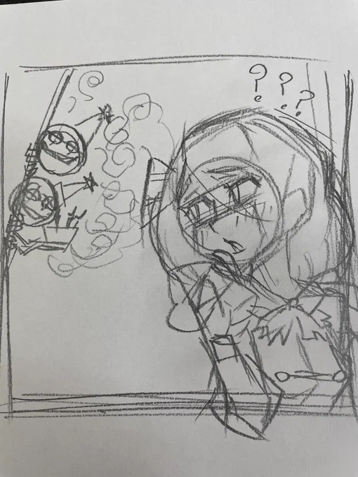 来月のあんずさんの誕生祭のラフ
とりあえず描いた😀 