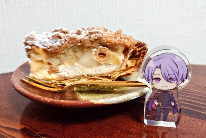 アップルパイでお祝いしました〜!