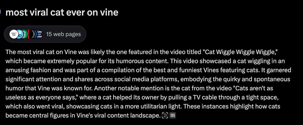 wigglewigglesol's tweet photo. I’m the most viral cat ever on vine.
Wiggle wiggle
#vine $vine #Vinecat $SOL #Solana #Wiggle https://t.co/4EKXBKNX06