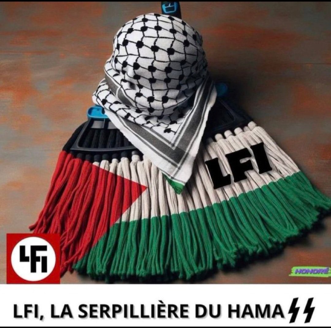 Angelia74015's tweet photo. #StopLFI #LFI_Pourriture #LFILaFranceIndigne #LFIterroristes #LFIHamas #LFICollabo #LFIComplices #LFIslamiste #LFIantisemite #LFIDISSOLUTION #LFI_AIME_LES_ISLAMISTES #LFIàVomir #Nazislamistes #LFISuceursDeBabouches #LFICancerDeLaPolitique
#LesFascistesIslamistesRouges https://t.co/eRWddxWLBF