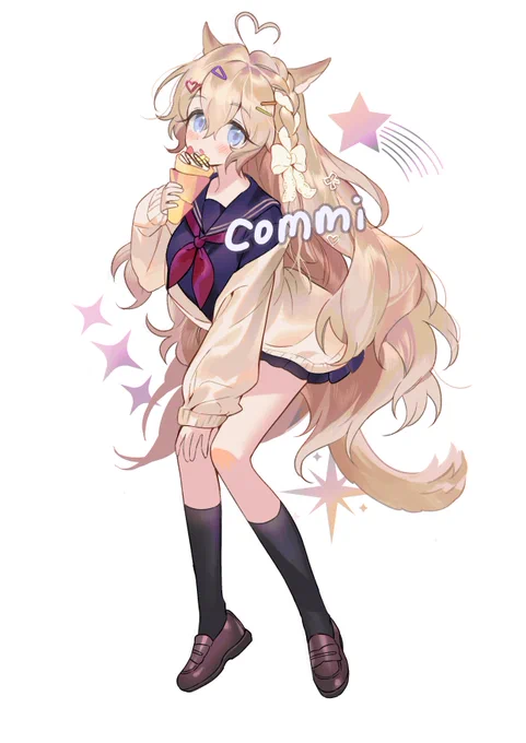 I opened VGEN. The opening date of the first slot is 8 p.m. (Washington,US time) on January 31st, and two slots of Chibi type/default type will be open. Please check out the details on my page! Thank you. :) 