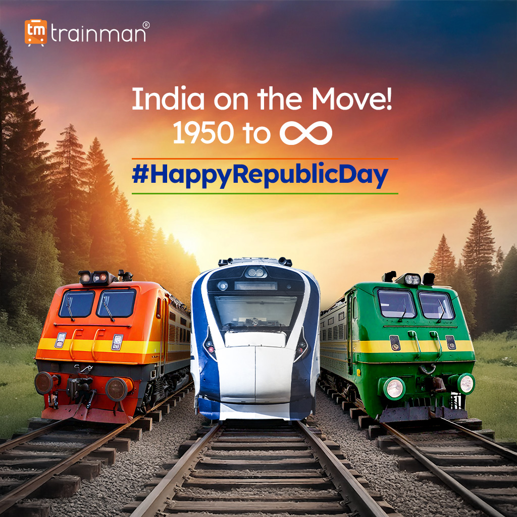 As we celebrate the 76th Republic Day of India, let's take a moment to honor the spirit of unity, democracy, and patriotism that binds us together. Happy Republic Day 🇮🇳
.
#RepublicDay #republicdayindia #trainman #trainmanpost