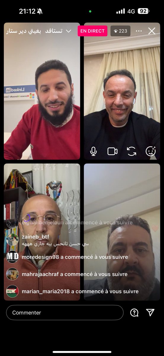 1ere Édition Live des Experts Emploi au Maroc 💪💪💪🇲🇦🇲🇦🇲🇦
#AssociationHOPE
#JaimeMonMaroc🇲🇦🇲🇦