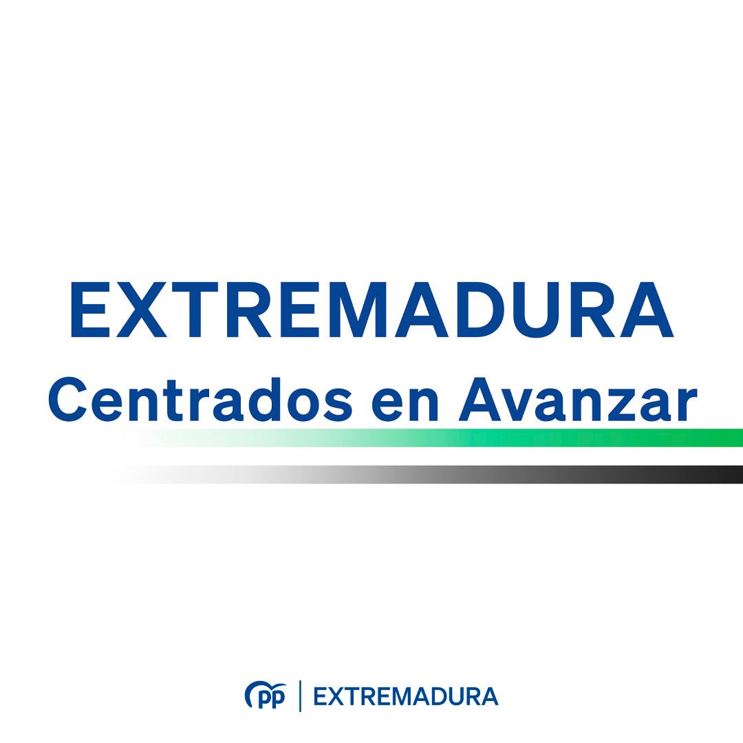 ppextremadura's tweet photo. INTERMUNICIPAL 2025 

Alcaldes y portavoces de toda Extremadura junto al Gobierno extremeño nos unimos bajo el lema ‘Extremadura, centrados en avanzar’.

Centrados en avanzar sin ruido, en que los extremeños avancen y tengan un proyecto de vida en su tierra.

#CentradosenAvanzar https://t.co/D4o8c9tNHu