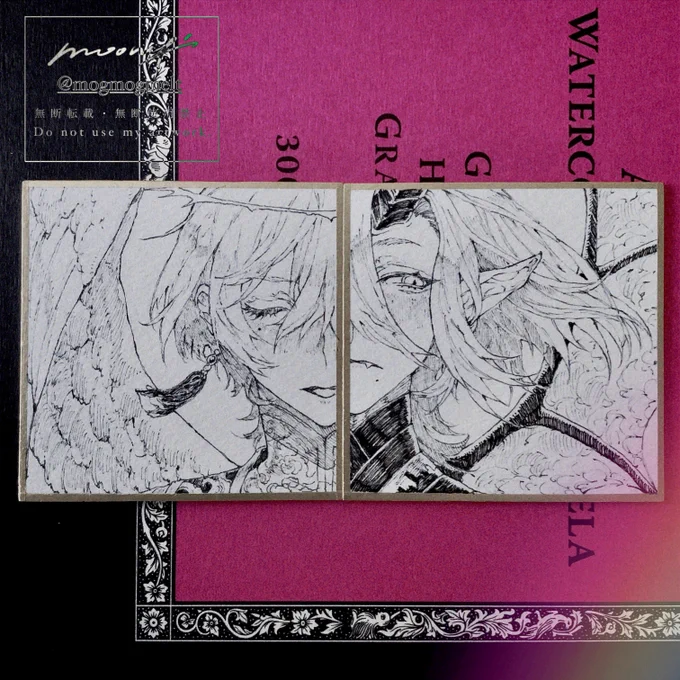 ♛

天使と悪魔wip
(豆色紙、ミリペン)

#oc #一次創作
#IYN企画に参加します 