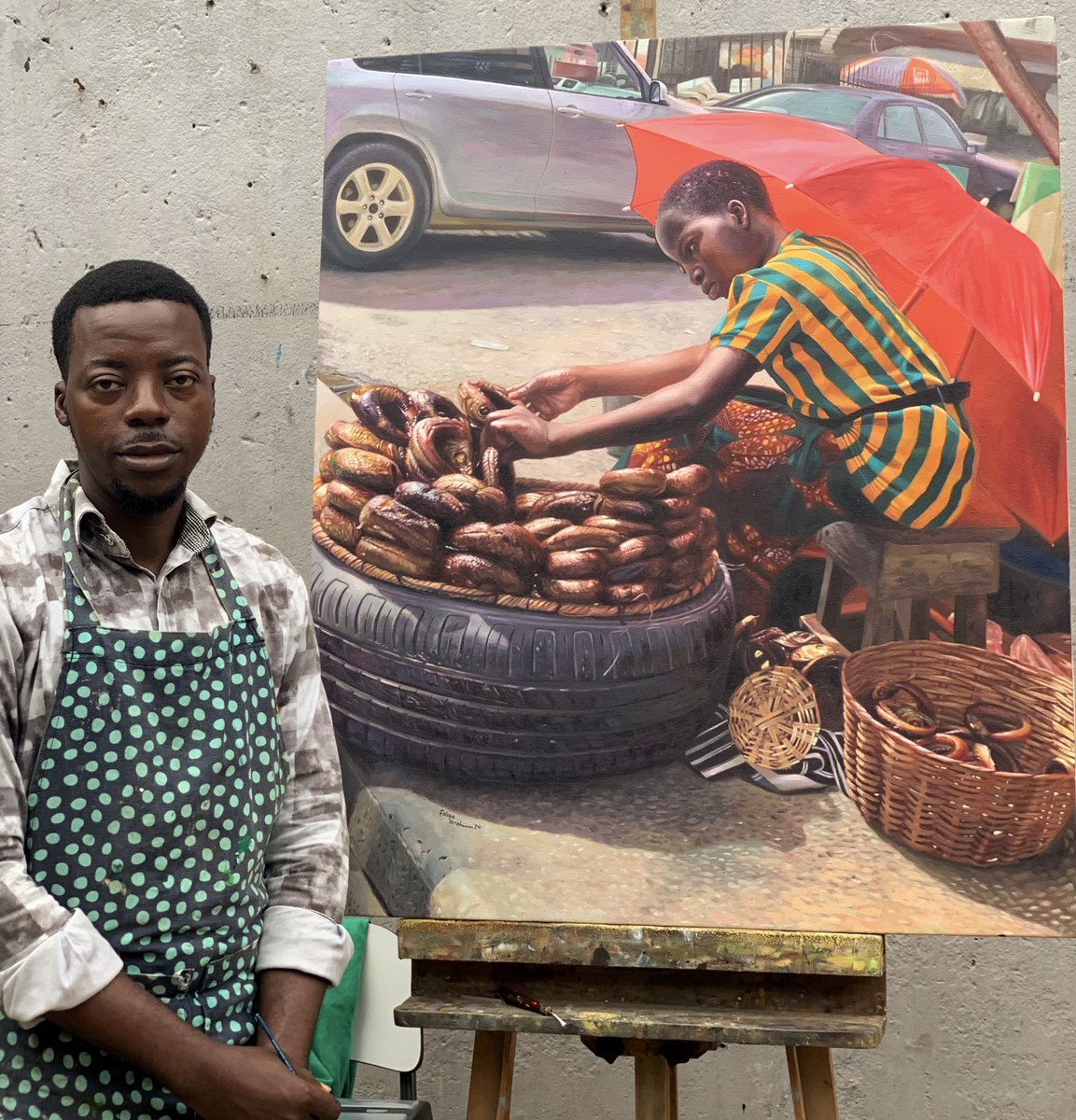 I ammm baaaackkkkkkKKKK!!!!

Artist and his Painting 🖼️