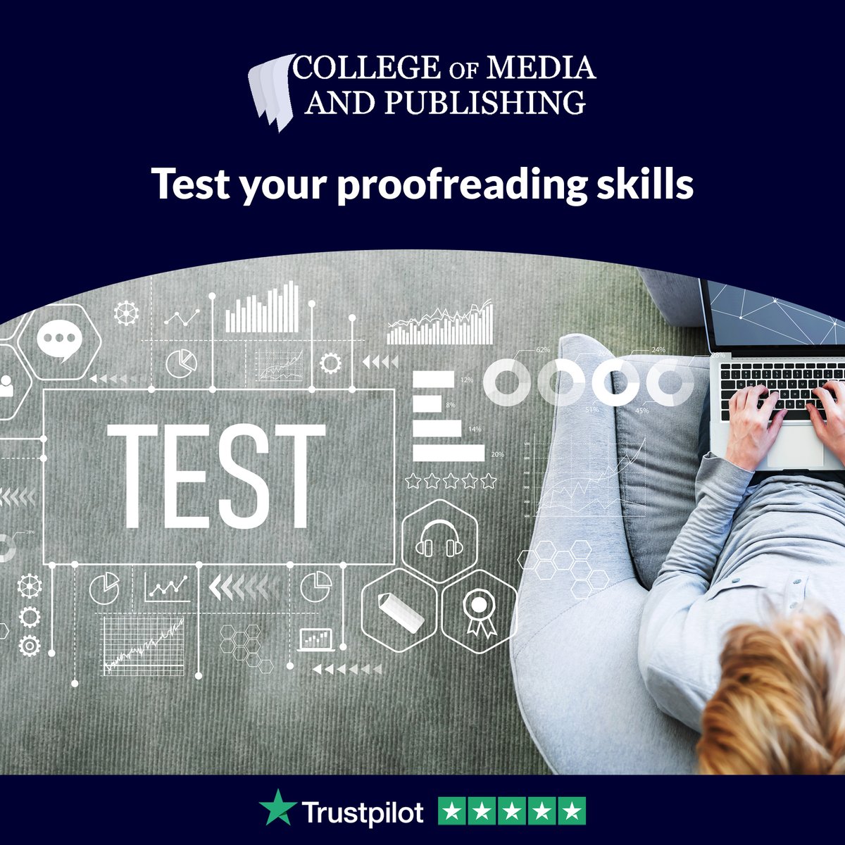 CollegeMediaPub's tweet photo. Test your proofreading skills with our quick online fun test: https://t.co/am9Jaf6juA โฆ #OnlineCollege #skill_test #skillsquiz #test_quiz #onlinequiz #test_yourself test ๐ฅ โ๏ธ ๐ #takethetest #skillsTest https://t.co/8qy3EBhA4Y