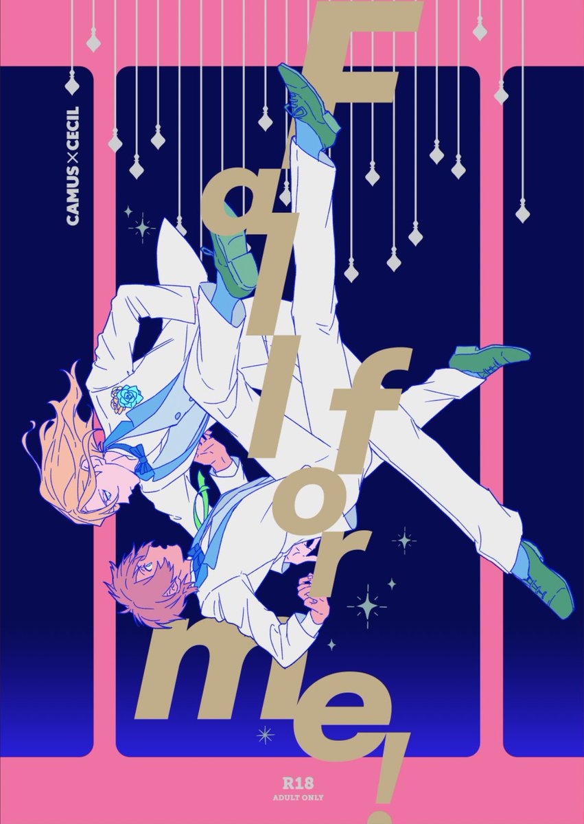 Bad_Ass_Utusemi's tweet photo. 《既刊》Fall for me!
カミュセシ｜R18｜46p｜500円
「忙しくともエッチしましょう！」
ミュセシがラブコメの果てにプロポーズ大作戦する話💍✨ https://t.co/PWpXho8yc4