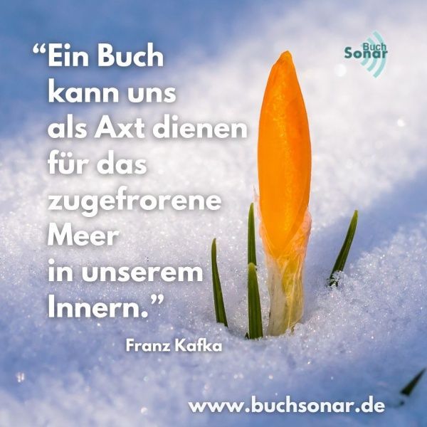 Buch-Sonar (@ebooksonar) on Twitter photo Ein weiteres Winterwochenende ist da. Da passt dieses schöne Kafka-Zitat. Dabei muss es nicht einmal kalt draußen sein, um ein eisiges Inneres zu haben. Immer aber gilt: Bücher beugen kalten Herzen vor. Bedient euch im Buch-Sonar und macht die Probe. buff.ly/4dOGi3j Ein weiteres Winterwochenende ist da. Da passt dieses schöne Kafka-Zitat. Dabei muss es nicht einmal kalt draußen sein, um ein eisiges Inneres zu haben. Immer aber gilt: Bücher beugen kalten Herzen vor. Bedient euch im Buch-Sonar und macht die Probe. buff.ly/4dOGi3j